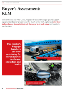 Ramp Equipment News Buyer´s Assessment KLM